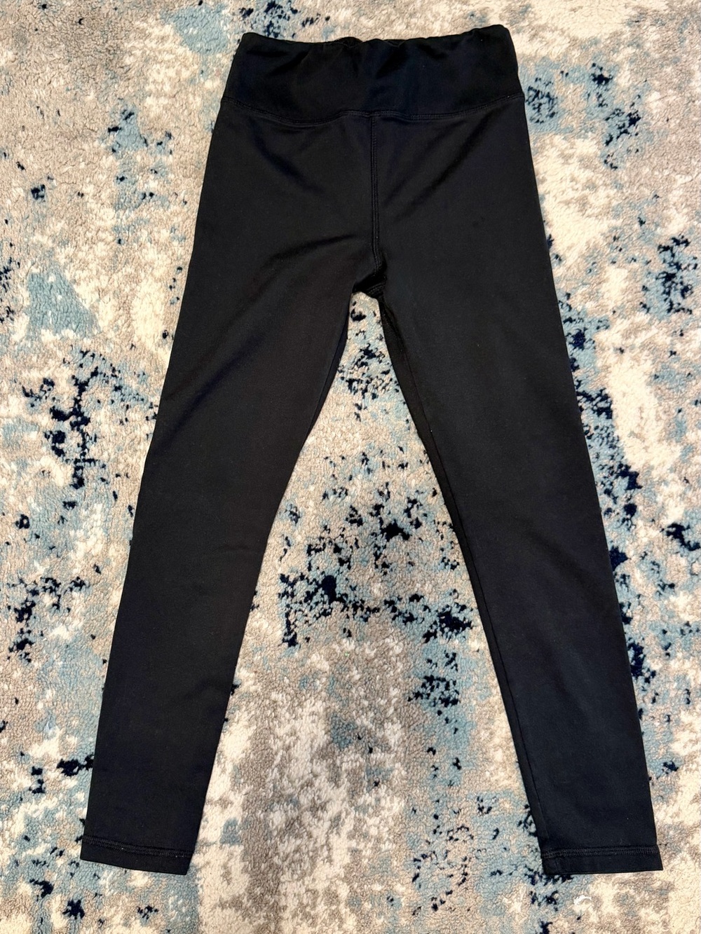 Danskin Black Girls' Stretch Active Leggings - 10/12